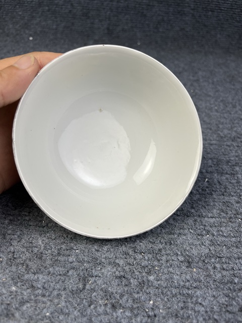 古玩陶瓷粉彩花卉紋碗拍賣,當前價格138元
