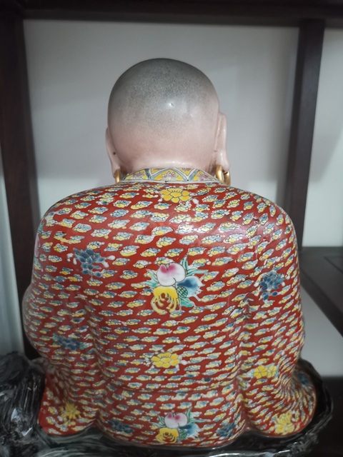 古玩陶瓷羅漢瓷塑真品鑒賞圖