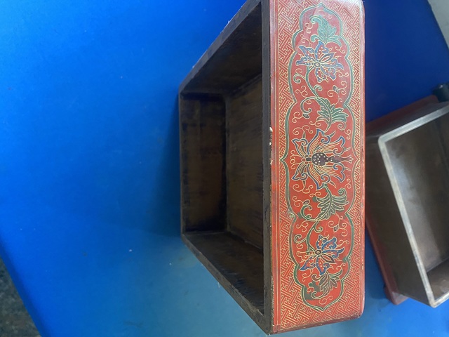 古玩雜項漆盒真品鑒賞圖