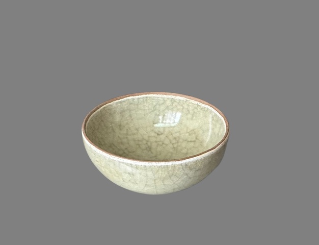 古玩陶瓷龍泉窯直口盞拍賣(mài),當(dāng)前價(jià)格5300元
