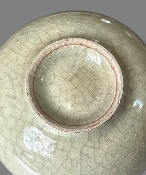 古玩陶瓷龍泉窯直口盞拍賣(mài),當(dāng)前價(jià)格5300元
