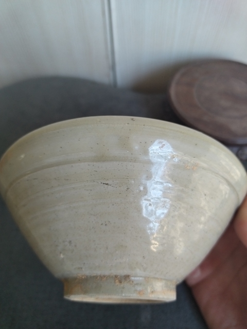 古玩陶瓷青白釉唇口碗拍賣，當前價格400元