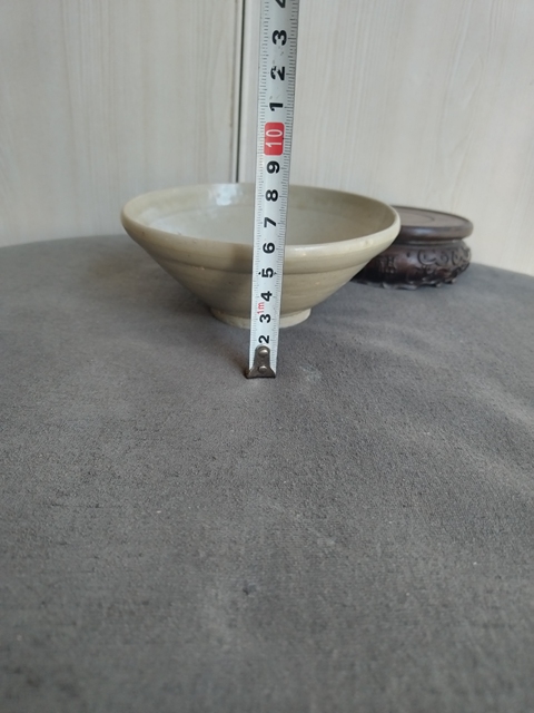 古玩陶瓷青白釉唇口碗拍賣，當前價格400元