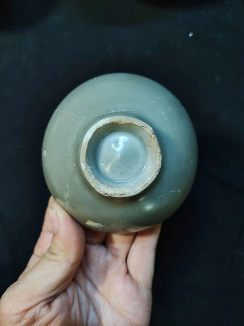 古玩陶瓷龍泉青瓷泡泡盞真品鑒賞圖