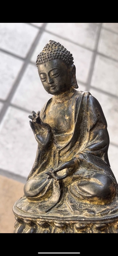 古玩銅器造像真品鑒賞圖