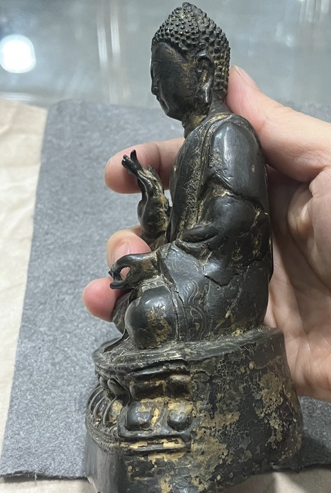 古玩銅器造像真品鑒賞圖