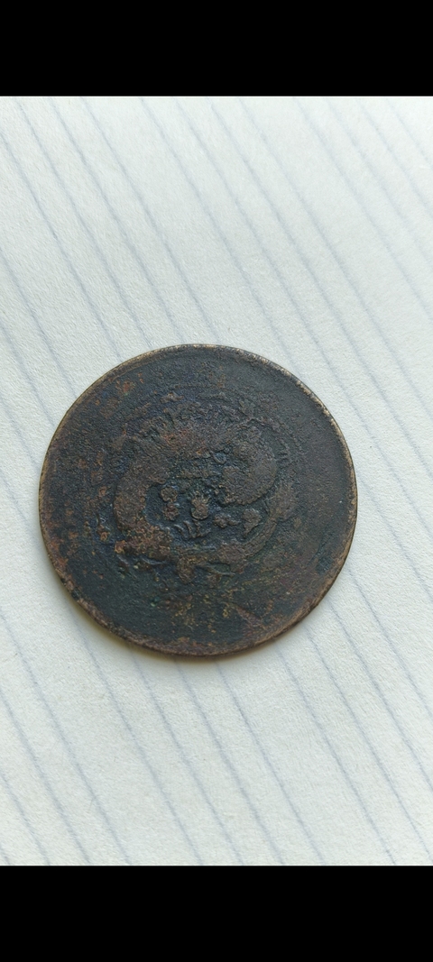 古玩錢幣大清銅幣真品鑒賞圖