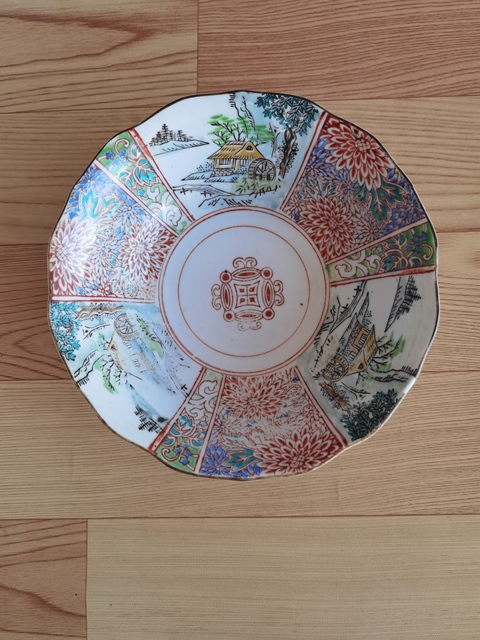 古玩陶瓷五彩碗真品鑒賞圖