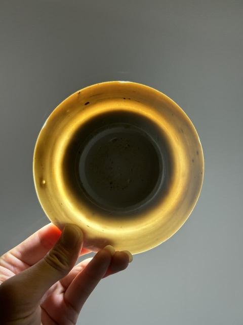 古玩陶瓷定窯白瓷葵口洗真品鑒賞圖