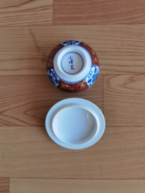 古玩陶瓷青花描金蓋杯拍賣，當前價格168元
