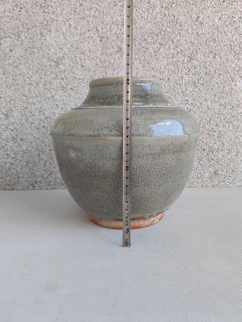 古玩陶瓷哥釉罐拍賣,當前價格980元