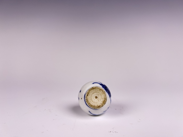 古玩陶瓷清早期青花葫蘆瓶真品鑒賞圖