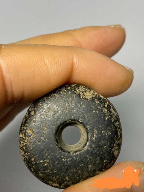 古玩玉器地方玉“紡錘”真品鑒賞圖