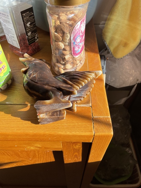 古玩玉器雄雞真品鑒賞圖