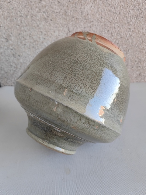古玩陶瓷哥釉罐拍賣,當前價格980元