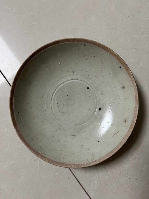 古玩陶瓷南宋湖田窯青白釉盤拍賣,當前價格388元