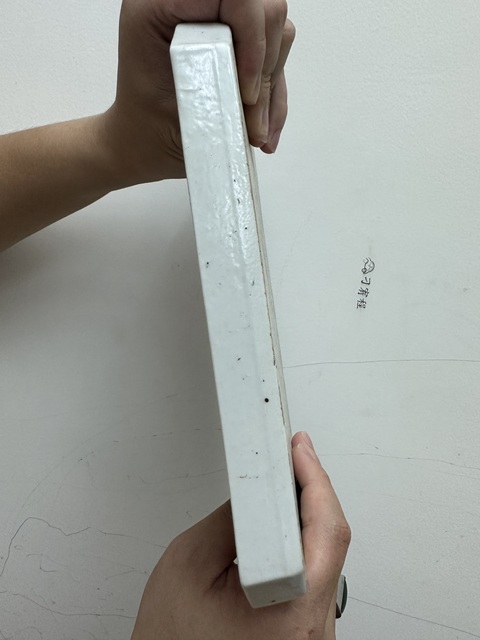 古玩陶瓷粉彩茶盤真品鑒賞圖
