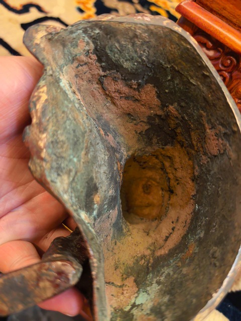 古玩銅器銅關公真品鑒賞圖
