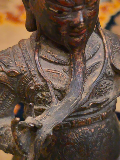 古玩銅器銅關公真品鑒賞圖