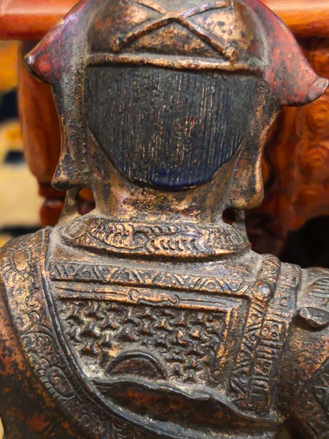 古玩銅器銅關公真品鑒賞圖