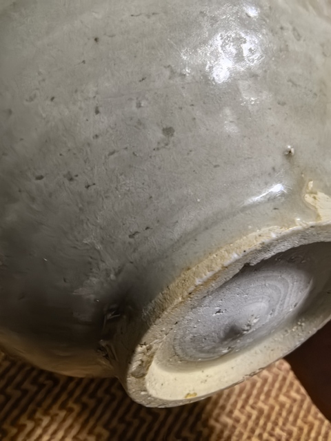 古玩陶瓷青釉刻花葵口碗真品鑒賞圖