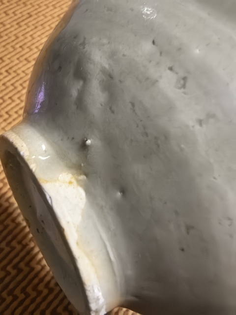 古玩陶瓷青釉刻花葵口碗真品鑒賞圖