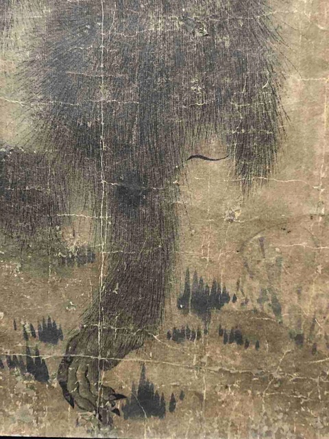 古玩字畫猴真品鑒賞圖