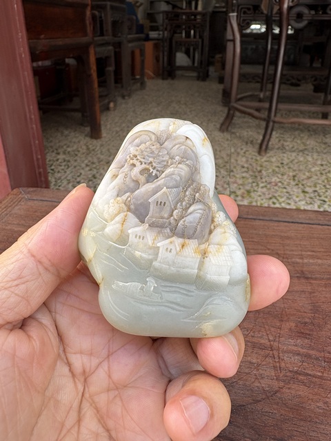 古玩玉器和田玉雕件真品鑒賞圖