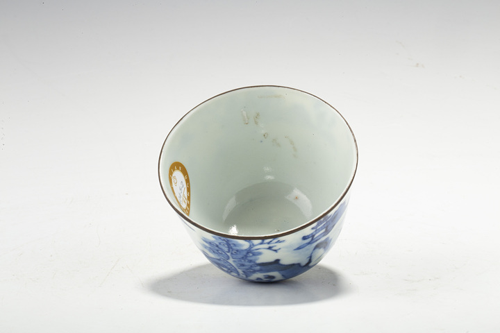 古玩陶瓷清晚·青花漁樵耕讀紋杯一對
真品鑒賞圖