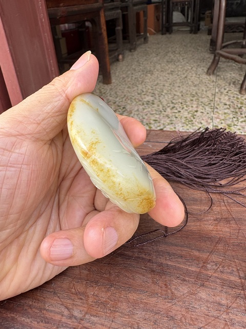 古玩玉器和田掛件真品鑒賞圖