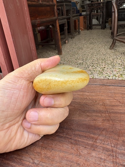 古玩玉器天然和田玉原石真品鑒賞圖