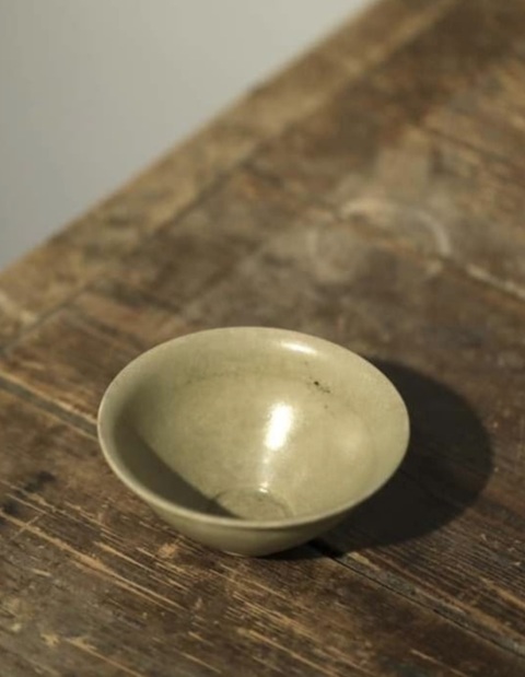 古玩陶瓷青瓷盞真品鑒賞圖
