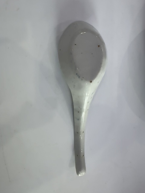 古玩陶瓷青花趕珠龍紋調羹拍賣,當前價格1366元