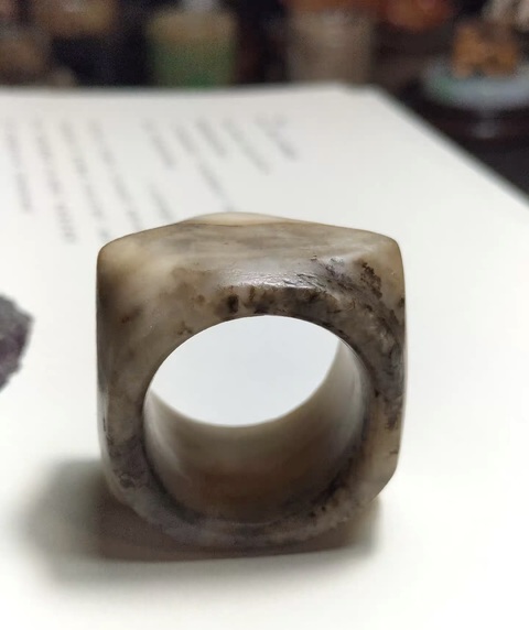 古玩玉器仿古做舊玉琮型件真品鑒賞圖