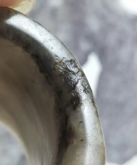 古玩玉器仿古做舊玉琮型件真品鑒賞圖