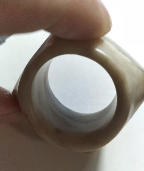 古玩玉器仿古做舊玉琮型件真品鑒賞圖