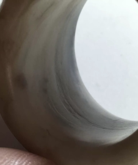 古玩玉器仿古做舊玉琮型件真品鑒賞圖