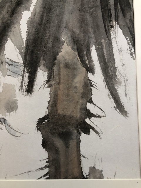 古玩字畫傅抱石款仕女圖真品鑒賞圖