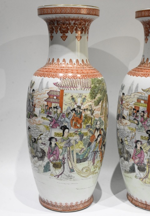 古玩陶瓷盤口瓶真品鑒賞圖