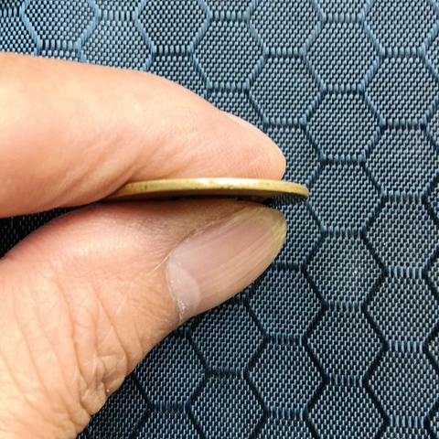 古玩錢幣乾隆通寶寶泉大樣真品鑒賞圖