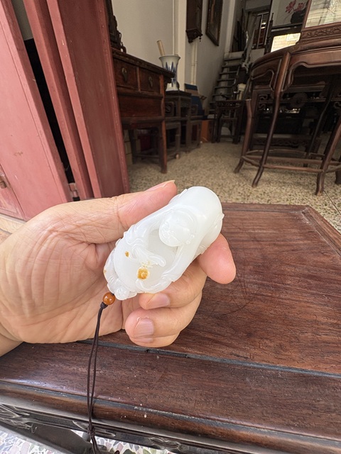 古玩玉器和田掛件真品鑒賞圖