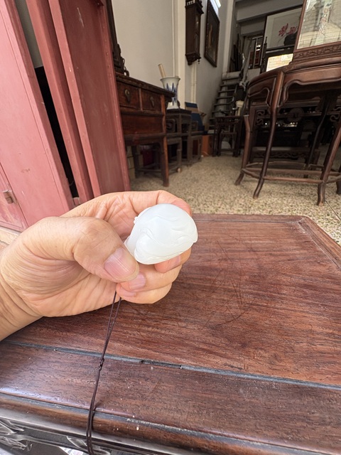古玩玉器和田掛件真品鑒賞圖