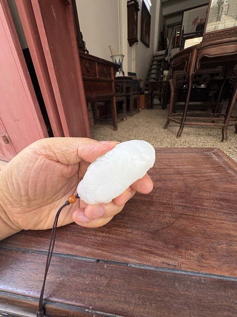 古玩玉器和田掛件真品鑒賞圖