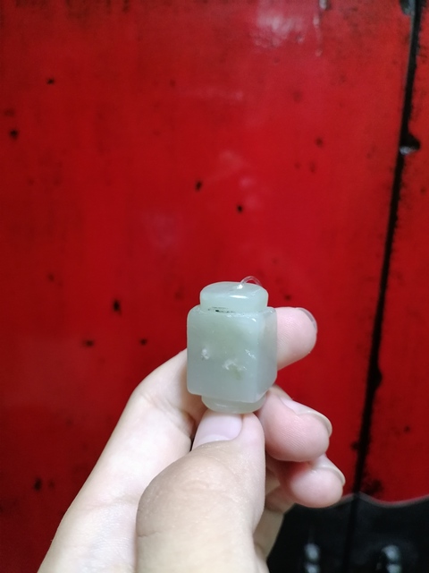 古玩玉器和田玉雕“琮式勒”真品鑒賞圖