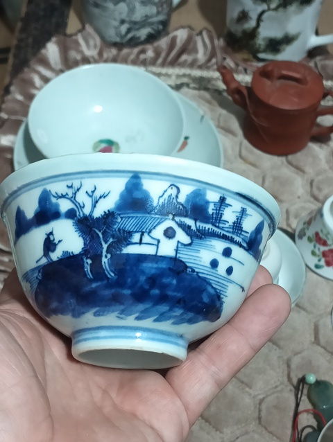 古玩陶瓷青花碗真品鑒賞圖