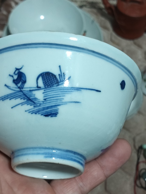 古玩陶瓷青花碗真品鑒賞圖