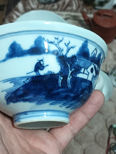 古玩陶瓷青花碗真品鑒賞圖