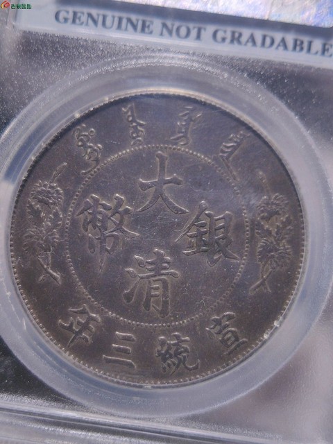 古玩錢幣大清銀幣真品鑒賞圖