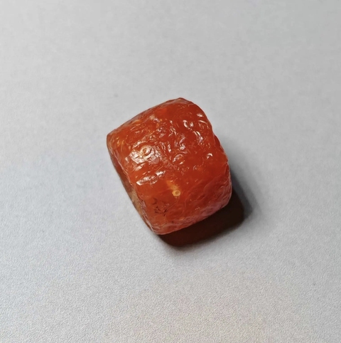古玩玉器瑪瑙珠真品鑒賞圖