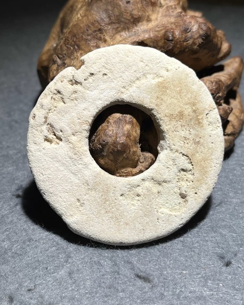 古玩玉器地方料玉璧型件真品鑒賞圖